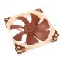 Noctua NF-A14 FLX ανεμιστήρας κουτιού 140 mm, 140x140x25 mm, 3 pin, 12 V, 1200 RPM, 115,5 m³/h, 19,2 dB, SSO2, μπεζ/καφέ