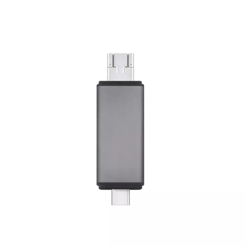Αναγνώστης καρτών SD 3-in-1, USB-C + USB-A 2.0 + Micro-USB