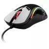 Glorious Model D Ποντίκι Gaming - Μαύρο, γυαλιστερό + Mousepad - XL