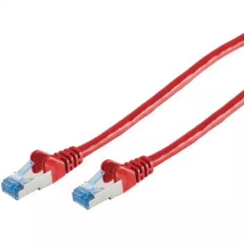 Καλώδιο δικτύου S/CONN 75712-R κόκκινο 2m Cat6a S/FTP