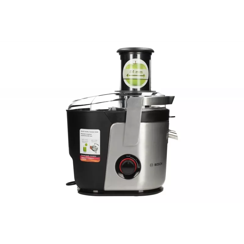 Bosch MES4000 αποχυμωτής 1000 W μαύρο, γκρι, ανοξείδωτο ατσάλι