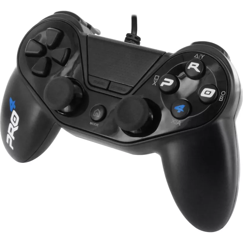 Ενσύρματο χειριστήριο παιχνιδιών SUBSONIC SA5417 για PS4, μαύρο