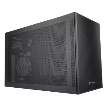 SilverStone SST-SG17B κουτί Micro-ATX / Mini-ITX - μαύρο