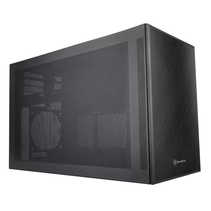 SilverStone SST-SG17B κουτί Micro-ATX / Mini-ITX - μαύρο