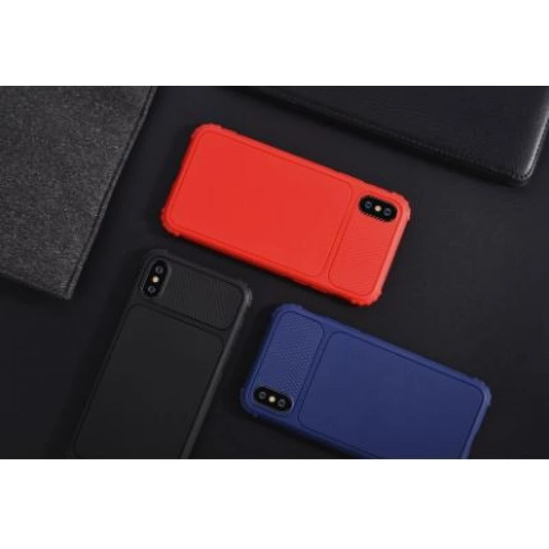 Ανθεκτική θήκη Devia Shark1 για iPhone XS Max (6,5) – κόκκινο