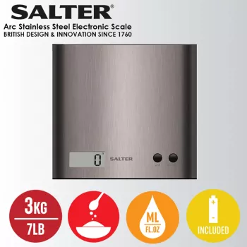 Ζυγαριά κουζίνας Salter 1087 SSDRCEU16 Pro ασημί