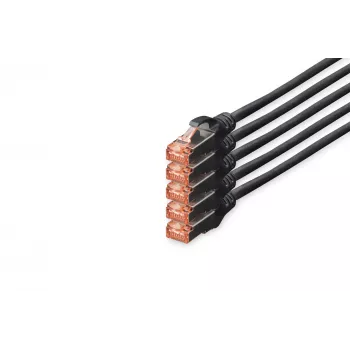 Καλώδιο δικτύου Digitus CAT 6 S/FTP RJ-45 10 m μαύρο