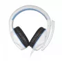 Steelplay HP44 Ενσύρματο Gaming Headset, Λευκό/Μπλε, PS5