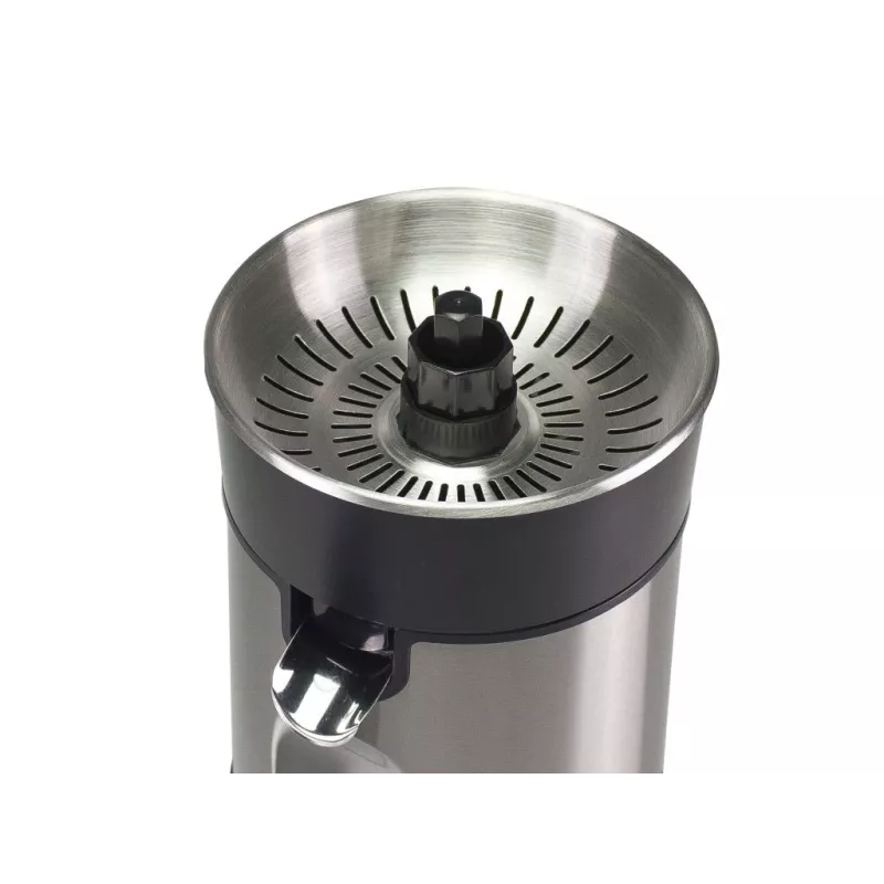 Beper P102EST001 ηλεκτρικός στίφτης εσπεριδοειδών, 85 W, στόμιο κατά της διαρροής, 2 κώνοι, μαύρο / ανοξείδωτο ατσάλι