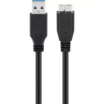 Καλώδιο USB-A σε Micro-USB-B GOOBAY 95026 — 1,8 m, βύσμα-σε-βύσμα, μαύρο