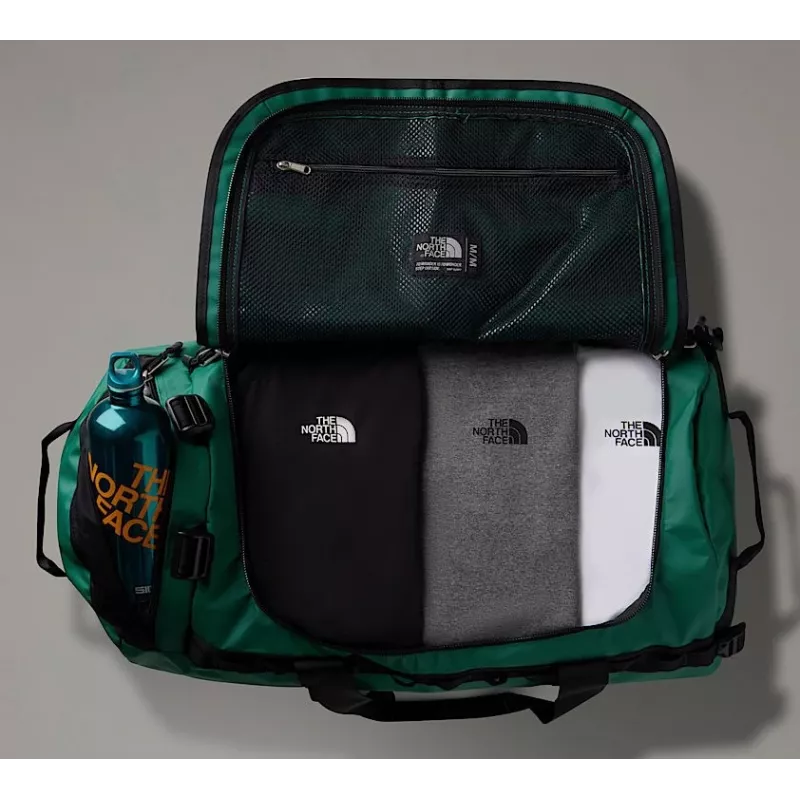 Τσάντα The North Face Base Camp Duffel M - evergreen/tnf μαύρο