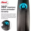 Flexi Automatic Λουρί Μαύρο Design S 5 m, μπλε
