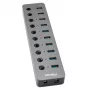 Προσαρμογέας USB Type-A 3.0 – 10 θέσεων USB 3.0 με διακόπτες