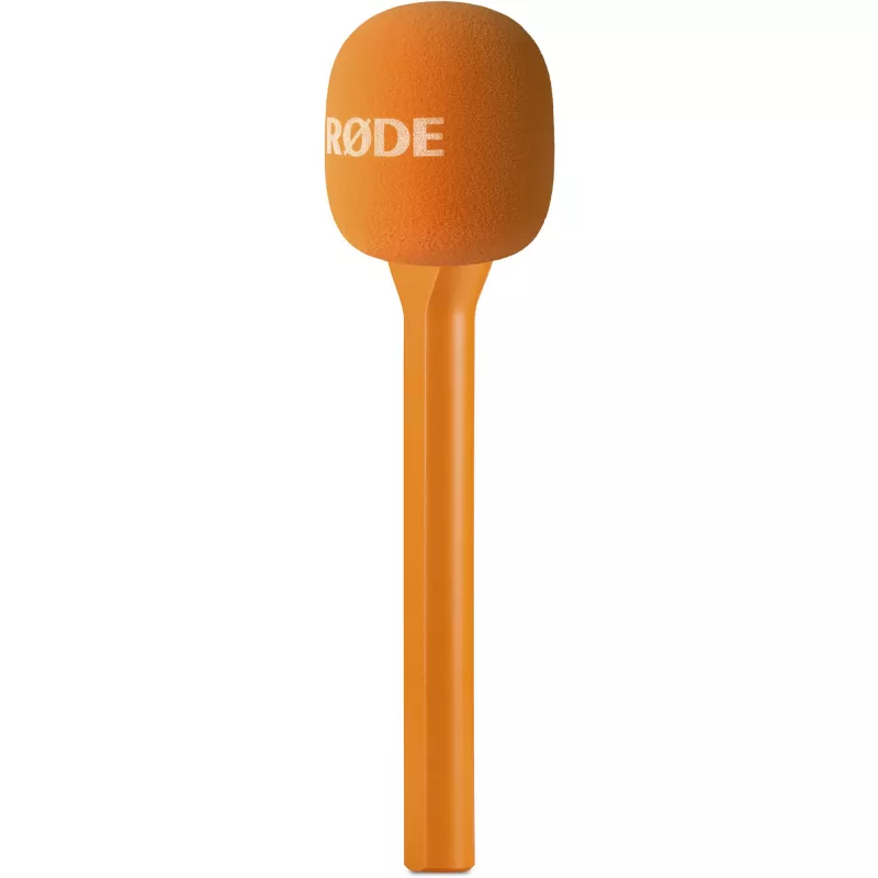 Rode Interview GO – συμπαγές μικρόφωνο χειρός για συνεντεύξεις, πορτοκαλί