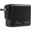 Φορτιστής PD INTER-TECH PD-3100 100W USB-C μαύρο γρήγορο τροφοδοτικό