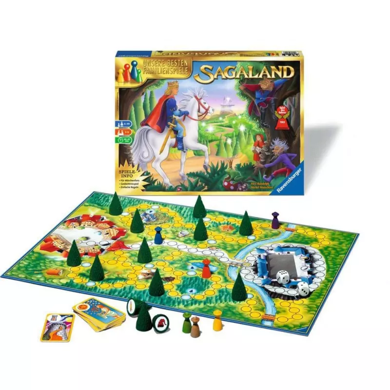 Ravensburger Επιτραπέζιο παιχνίδι Sagaland Ταξίδι/Περιπέτεια (26424)