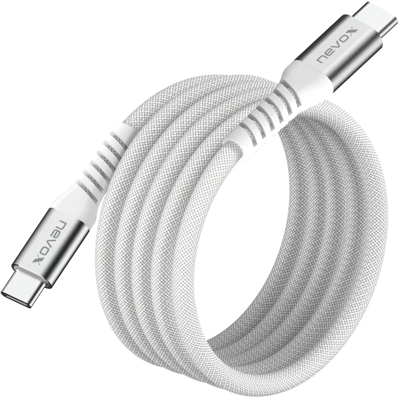 Καλώδιο USB-C σε USB-C Nevox 2478 – USB 2.0, 48V 5A, 240W, βύσμα σε βύσμα