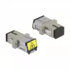 Ζεύξη οπτικής ίνας DeLOCK 86889 SC Simplex υποδοχή σε SC Simplex υποδοχή Multimode μπεζ