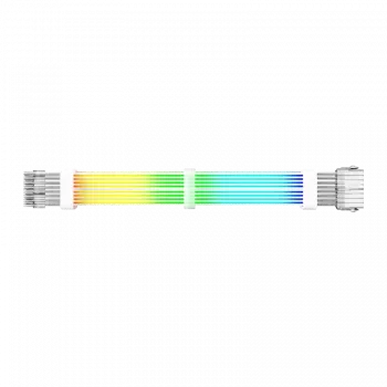Gamemax Καλώδιο επέκτασης τροφοδοτικού VGA/CPU 2x8PIN-W, Λευκό