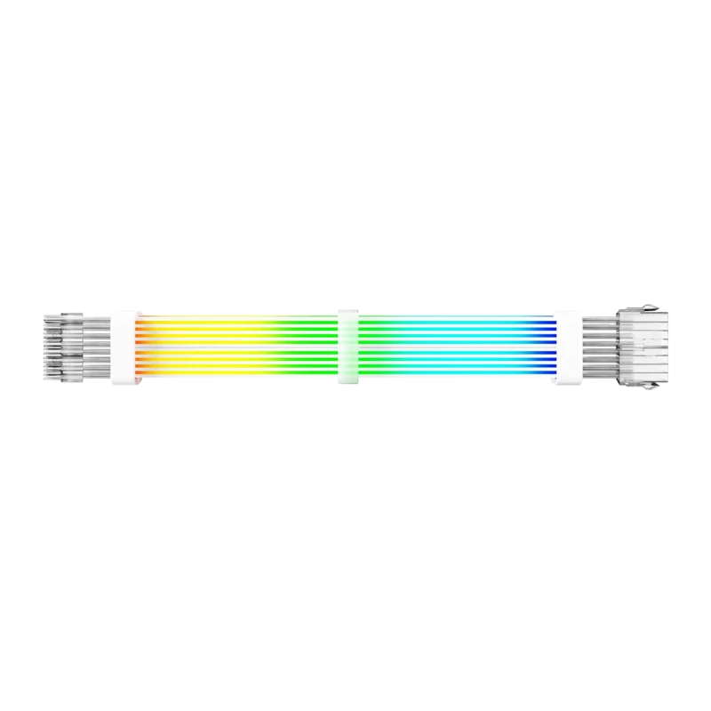 Gamemax Καλώδιο επέκτασης τροφοδοτικού VGA/CPU 2x8PIN-W, Λευκό