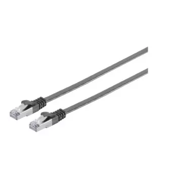 Καλώδιο δικτύου Microconnect V-UTP6A02S-FLAT RJ-45 Cat6a 2m μαύρο