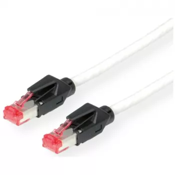 Draka - καλώδιο patch - RJ-45 (M) σε RJ-45 (M) - 7 m - SFTP, PiMF - CAT 6e - χωρίς αλογόνα - Γκρι (21.05.2070)