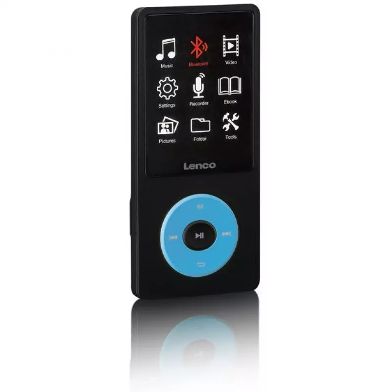 MP3 player Lenco Xemio-860BU 8 GB Μαύρο Μπλε LCD 18h αναπαραγωγή