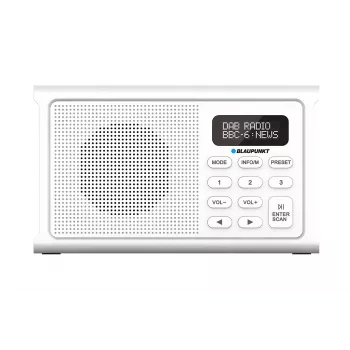 Blaupunkt DR3WH Φορητό ραδιόφωνο Λευκό