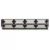 DIGITUS - Patch Panel - RJ-45 X 48 - Γκρι, RAL 7035 - 2U - 48 Ports (DN-91648U)