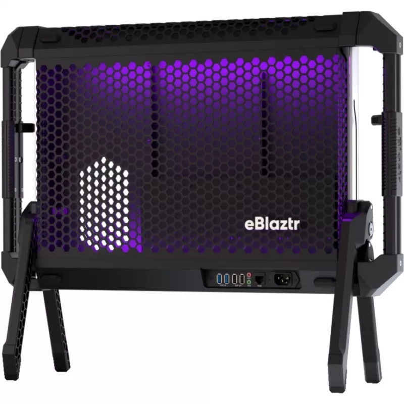 Eblaztr Φορητό Κουτί PC - Μαύρο - Κουτί PC - Mini Tower - Μαύρο