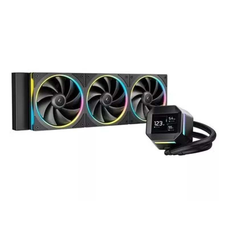 DeepCool LM360 Σετ υδρόψυξης επεξεργαστή 12 cm Μαύρο 1 τεμ.