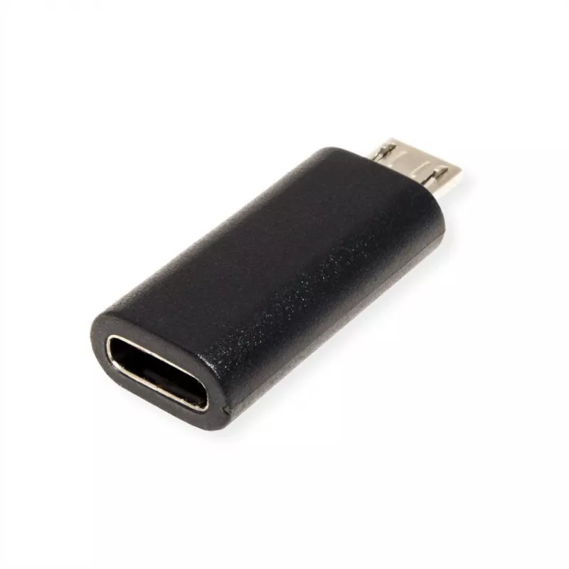 VALUE προσαρμογέας USB - USB-C (θηλυκό) αναστρέψιμο σε Micro-USB Type B (αρσενικό)