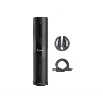 Beper P102ACP100 επαναφορτιζόμενο ηλεκτρικό τιρμπουσόν, USB, μαύρο