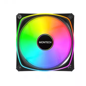 MONTECH AX120 PRO ΜΑΥΡΟ 120mm ARGB ανεμιστήρας κουτιού