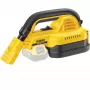 DEWALT DCV517N-XJ - Ηλεκτρική σκούπα υγρών και στερεών - 954 l/min - Μαύρο - Κίτρινο - 1,9 l - 18 V - Ιόντων λιθίου (Li-Ion)