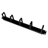 Alantec PK009 Οργανωτής καλωδίων Βάση καλωδίων τοίχου Μαύρο 1 τεμ.