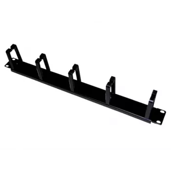 Alantec PK009 Οργανωτής καλωδίων Βάση καλωδίων τοίχου Μαύρο 1 τεμ.