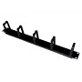 Alantec PK009 Οργανωτής καλωδίων Βάση καλωδίων τοίχου Μαύρο 1 τεμ.