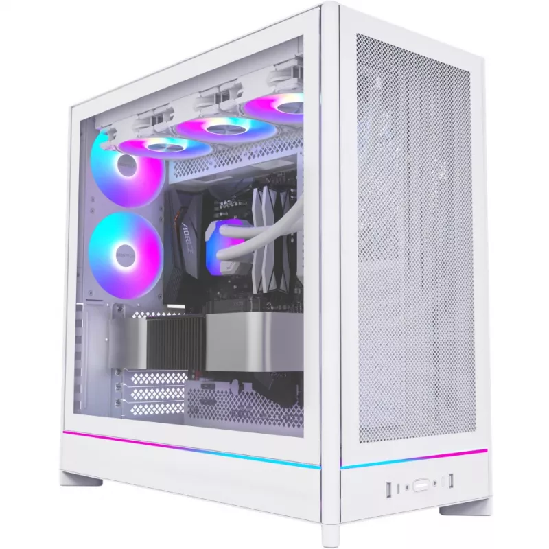 Κουτί PC Montech HS01 PRO Midi Tower Λευκό