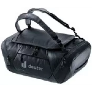 Duffel Bag DEUTER Duffel Pro 40 – χωρητικότητα 40 l, ανθεκτική μαύρη ταξιδιωτική και αθλητική τσάντα