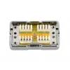 Πρίζα σύνδεσης Extralink CAT6 STP, Σύνδεσμος διέλευσης, Ασημί