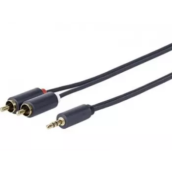 Vivolink PROMJRCA5 καλώδιο ήχου 5 m 3,5 mm 2 x RCA μαύρο