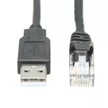 Tripp Lite U009-015-RJ45-X Προσαρμογέας καλωδίου RJ-45 USB 2.0 Type-A μαύρο (U009-015-RJ45-X)
