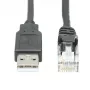 Tripp Lite U009-015-RJ45-X Προσαρμογέας καλωδίου RJ-45 USB 2.0 Type-A μαύρο (U009-015-RJ45-X)