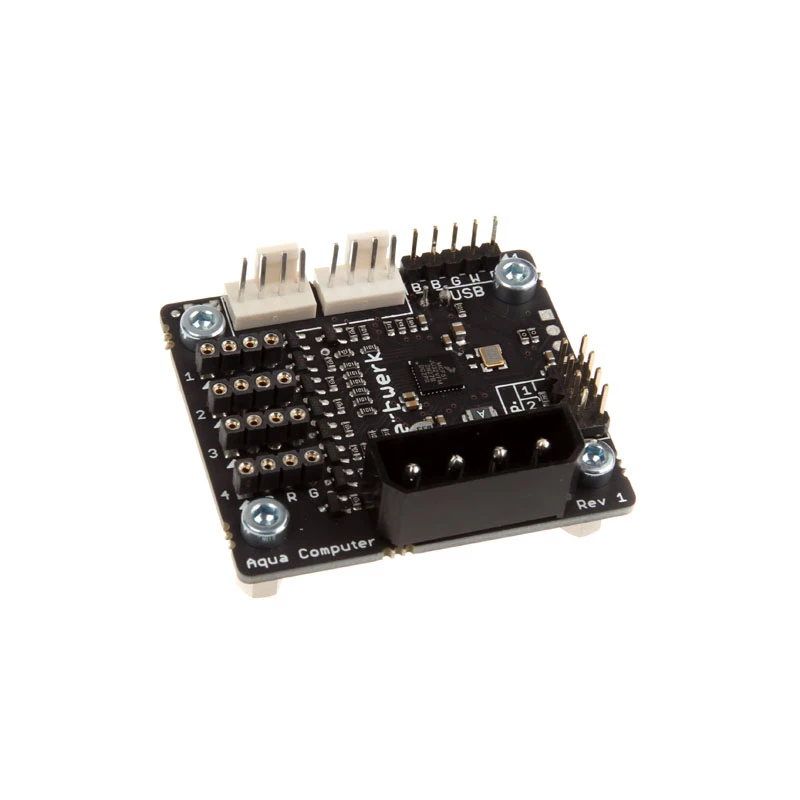Aqua Computer farbwerk Χειριστήριο LED RGB USB, Έκδοση aquabus