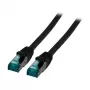 EFB-Elektronik καλώδιο patch RJ45 Cat.6A S/FTP LSZH μαύρο 20m Κατασκευαστής: EFB Elektronik (MK6001.20B)