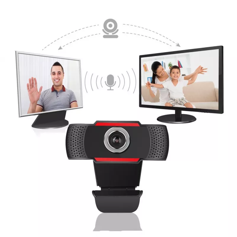Manta W182 κάμερα web, HD 720p, 30 fps, ενσωματωμένο μικρόφωνο, USB 2.0, μαύρη
