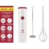 Beper P102SBA008 επαναφορτιζόμενη αφρογαλιέρα, USB, 3 W, λευκή