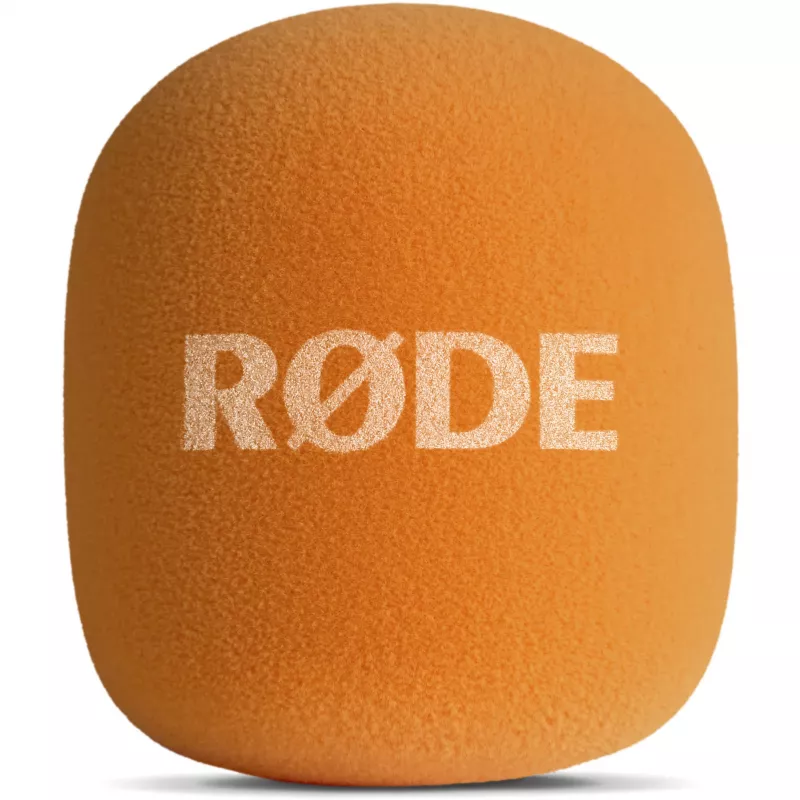 Rode Interview GO – συμπαγές μικρόφωνο χειρός για συνεντεύξεις, πορτοκαλί