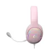 Ακουστικά Subsonic Spectra LED Gaming Headset Sweety ροζ